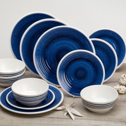 Dinner Set - Azure - 12 Piece Set