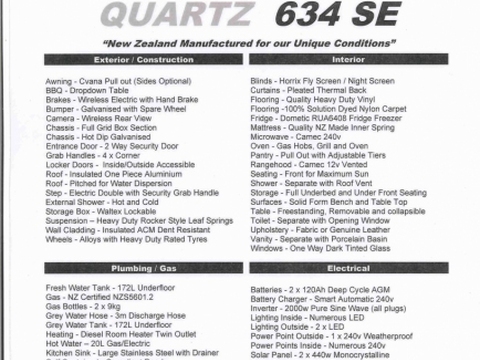 Leisure Line - Quartz - 634 SE - Twin Single Beds